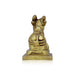 Nandi Statue With Base - 2 x 2 Inches | Antique Brass Idol/ Nandi Murti/ Nandi Idol for Pooja - Brass Murties