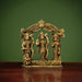 Ramar Statue With Arch - 5.5 x 4.5 Inches | Sita Ram Laxman Hanuman/ Antique Brass Idol for Pooja/ 780 Approx - Brass Murties