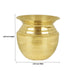 Brass Lota  - 3.25 x 3.25  Inches |  Chombu/ Kalash Pot/ Kalasam for Pooja - Kalash & Pooja Lota