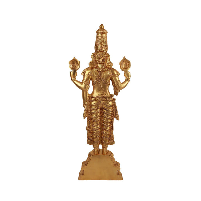 Brass AF Balaji Standing - 34 Inch - Brass Murties