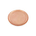 Copper Plate - 6.5 Inches | Halwa Beading Design Thali Plate/ Pooja Plate/ Pooja Thali For Traditional Pooja - Pooja Plate & Tray