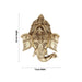 Ganesh Wall Hanging - 10 x 7 Inches | Antique Brass Wall Hanger/ Vinayagar Wall Hanger for Home/ 1.760 Kgs Approx - Wall Hanging