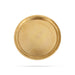 Brass Plate - 6 Inches | Beading Design Thali Plate/ Pooja Plate/ Pooja Thali For Traditional Pooja - Pooja Plate & Tray