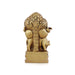 Cow Krishna Statue with Tree - 3.5 x 2.25 Inches | Antique Brass Idol/ Cow Murti for Pooja/ 380 Gms Approx - Brass Murties