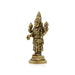 Balaji Murti Standing On Base - 4 x 1.75 Inches | Brass Idol/ Antique Polish Venkateswara Swamy Idol for Pooja - Brass Murties