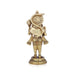 Anjaneya Statue - 8 x 4 Inches | Antique Brass Idol/ Standing Hanuman Statue for Pooja/ 1.550 Kgs Approx - Brass Murties