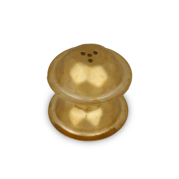 Brass Agarbathi Stand With Base - 1.5 X 1.5 Inches | Incense Stick Holder/ Agarbatti Stand For Fragrant Pooja - Agarbathi Stand