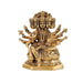 Gayatri Devi - 5 x 3.5 Inches | Brass Idol/ Gayatri Mata Murti/ Gayathri Idol for Pooja - Brass Murties