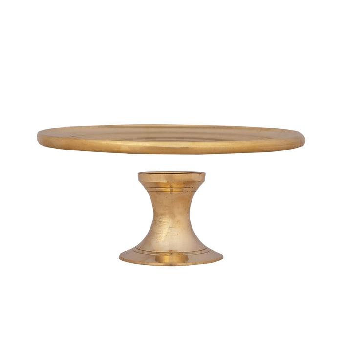 Mukkali Stool - 2.75 x 5 Inches | Brass Mukkali Stand/ Brass Stand for Pooja/ 400 Gms Approx - Pooja Aasan & Bajot & Pooja Mat