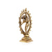 Natraj Murti - 6.5 x 5.25 Inches | Antique Brass Statue/ Nataraja Vigraham for Pooja/ 630 Gms Approx - Brass Murties