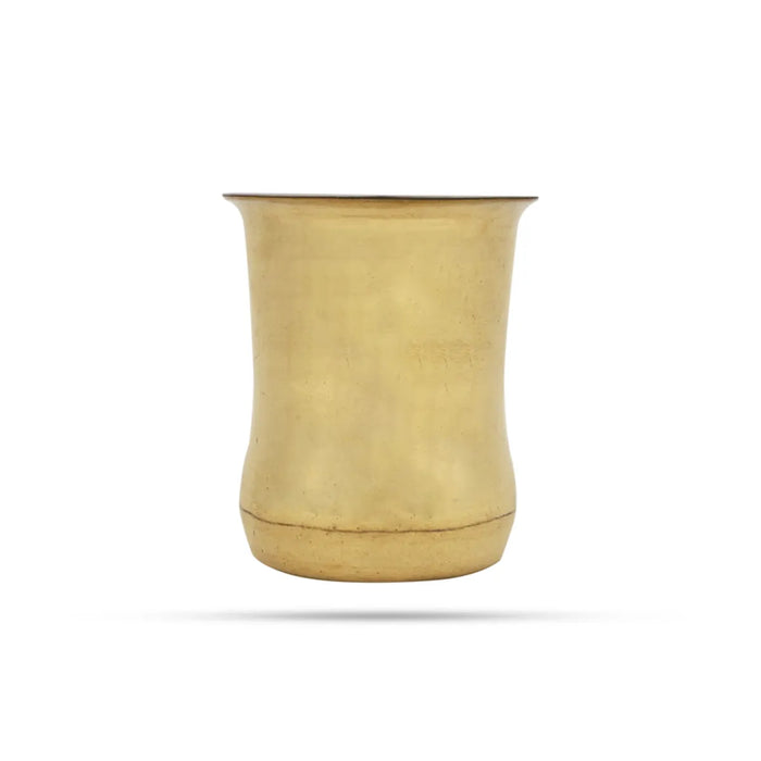 Dinner Set - 13 Inches| 5 Pcs / Stainless Steel & Brass Finish Thali Set / Serving Set For Home & Kitchen