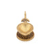 Agal Vilakku with Handle - 1.5 x 6 Inches | Antique Brass Lamp/ Brass Vilakku/ Deep for Pooja - Karthik Lamps