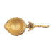 Agal Vilakku with Handle - 1.5 x 6 Inches | Antique Brass Lamp/ Brass Vilakku/ Deep for Pooja - Karthik Lamps