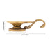 Agal Vilakku with Handle - 1.5 x 6 Inches | Antique Brass Lamp/ Brass Vilakku/ Deep for Pooja - Karthik Lamps