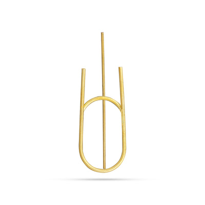 Namam Stick - 2.5 x 0.75 Inches | Brass Namam Kambi for Tilak/ 5 Gms Approx