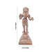 Manickavasagar Statue Standing On Base - 3 x 1.5 Inches | Panchaloha Idol/ Manikkavasagar Idol for Pooja - Panchaloha Murties
