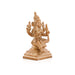 Rajeshwari Statue - 2.5 x 1.75 Inches | Panchaloha Idol/ Raja Rajeshwari Idol for Pooja/ 135 Gms Approx - Panchaloha Murties