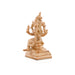 Rajeshwari Statue - 2.5 x 1.75 Inches | Panchaloha Idol/ Raja Rajeshwari Idol for Pooja/ 135 Gms Approx - Panchaloha Murties