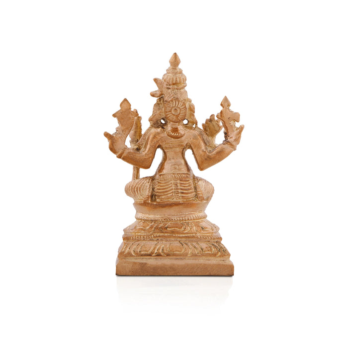 Rajeshwari Statue - 2.5 x 1.75 Inches | Panchaloha Idol/ Raja Rajeshwari Idol for Pooja/ 135 Gms Approx - Panchaloha Murties