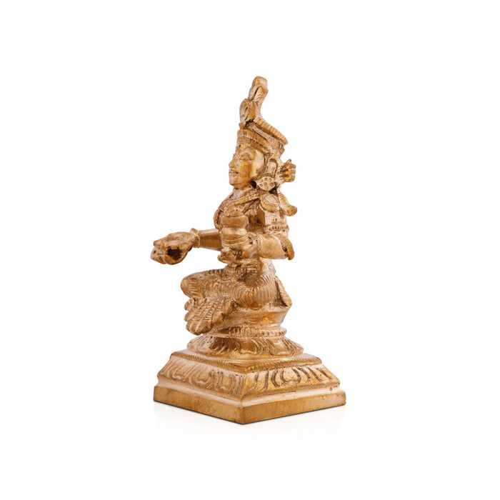 Annapoorani Statue - 2.75 x 1.75 Inches |Panchaloha Idol/ Annapoorani Idol for Pooja/ 135 Gms Approx