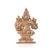 Lakshmi Narasimha Swamy Vigraham With Base - 3 x 2 Inches | Panchaloha Statue/ Laxmi Narasimha Idol for Pooja - Panchaloha Murties
