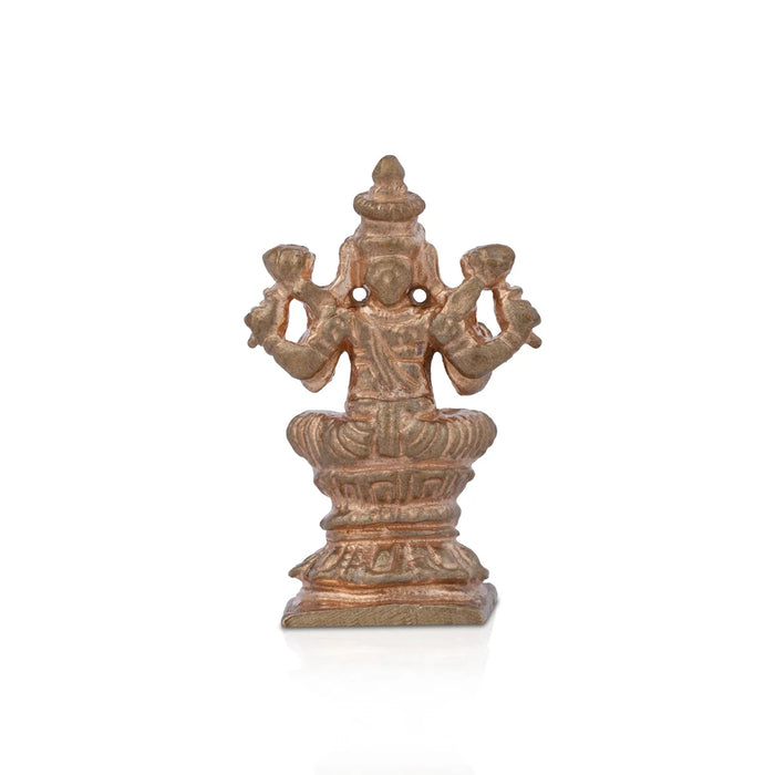 Laxmi Murti - 1.25 x 0.5 Inches | Panchaloha Idol/ Lakshmi Idol/ Lakshmi Statue for Pooja