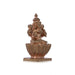 Laxmi Devi Statue - 1.75 x 1 Inches | Panchaloha Idol/ Lakshmi Statue Sitting On Lotus for Pooja/ 55 Gms Approx - Panchaloha Murties
