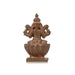 Laxmi Devi Statue - 1.75 x 1 Inches | Panchaloha Idol/ Lakshmi Statue Sitting On Lotus for Pooja/ 55 Gms Approx - Panchaloha Murties