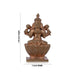 Laxmi Devi Statue - 1.75 x 1 Inches | Panchaloha Idol/ Lakshmi Statue Sitting On Lotus for Pooja/ 55 Gms Approx - Panchaloha Murties