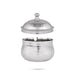 Ghee Pot With Spoon - 4 x 4.5 Inches | Stainless Steel Storage Box With Lid/ Storage Container for Home/ 310 Gms - Kitchen