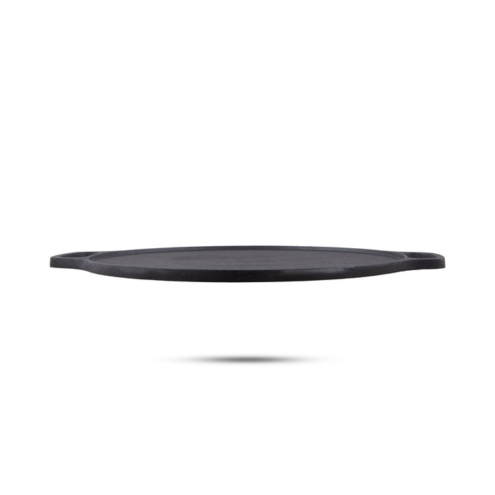 Dosa Tawa - 12 Inches | Cast Iron Roti Tawa With Double Handle/ Cast Iron Tawa for Dosa/ 2.820 Kgs Approx - Kitchen