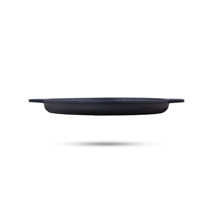 Frying Pan - 9 Inches | Casting Iron Cooking Pan/ Cast Iron Cookware for Home/ 2.035 Kgs Approx - Kitchen