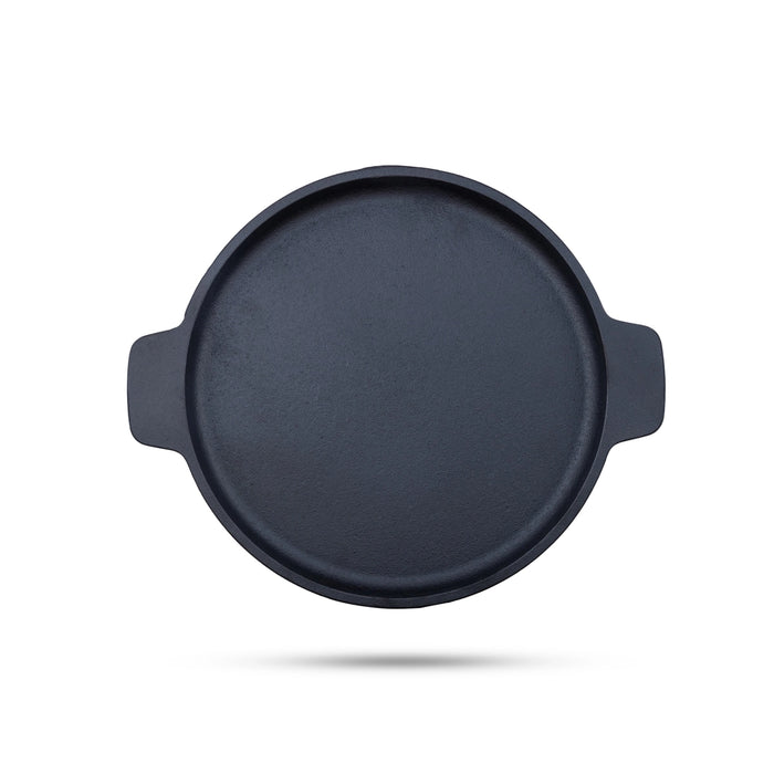 Frying Pan - 9 Inches | Casting Iron Cooking Pan/ Cast Iron Cookware for Home/ 2.035 Kgs Approx - Kitchen