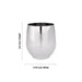 Stainless Steel Glass Set - 3.5 x 2.75 Inches | 6 Pcs/ Stainless Steel Tumbler/ Stainless Steel Cup/ 945 Gms - Kitchen