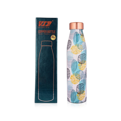 Water Bottle - 280 Gms | Copper Bottle/ 11 x 2 Inches/ Sleek Colour Water Container for Home - Water Bottle