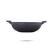 Casting Iron Kadai With Lid - 3.5 x 10.5 Inches | Kadhai/ Cast Iron Cookware for Home/ 3.380 Kgs Approx - Kitchen