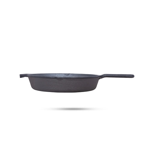 Frying Pan - 10 Inches | Casting Iron Cooking Pan/ Cast Iron Cookware for Home/ 3.330 Kgs Approx - Kitchen