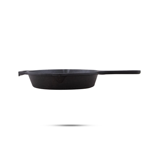 Frying Pan - 8 Inches | Casting Iron Cooking Pan/ Cast Iron Cookware for Home/ 2.120 Kgs Approx - Kitchen
