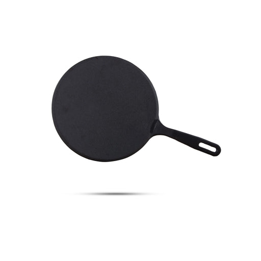 Roti Tawa - 10 Inches | Cast Iron Dosa Tawa With Handle/ Iron Tawa for Roti/ 2.255 Kgs Approx - Kitchen