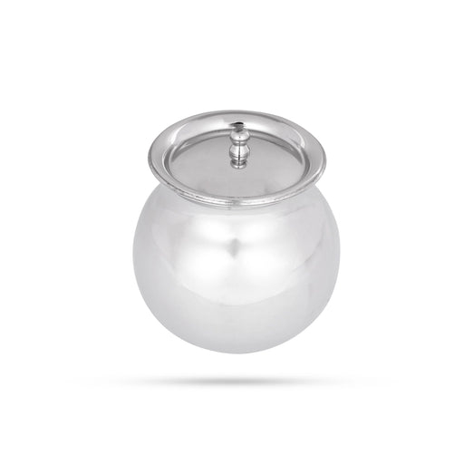 Pongal Pot With Lid - 5.5 x 3.5 inches | Stainless Steel Pongal Kalash/ Cooking Pot/ Pongal Handi for Home - Kitchen