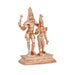Shiv Parivar Murti - 5 x 3 Inches | Standing Shiv Parvati Murti/ Panchaloha Statue for Pooja/ 360 Gms Approx - Panchaloha Murties