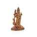 Murugan Statue Standing On Base With Peacock - 4 x 2.5 Inches | Panchaloha Statue/ Murugan Silai for Worship - Panchaloha Murties