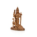 Murugan Statue Standing On Base With Peacock - 4 x 2.5 Inches | Panchaloha Statue/ Murugan Silai for Worship - Panchaloha Murties