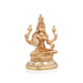 Lakshmi Idol - 3 x 2.25 Inches | Panchaloha Statue/ lakshmi murti/ Sitting Laxmi Murti for Pooja/ 215 Gms Approx - Panchaloha Murties