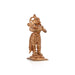 Hanuman Murti Standing On Base - 2.5 x 1 Inches | Panchaloha Statue/ Anjaneya Statue for Worship - Panchaloha Murties