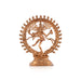 Natraj Statue With Base - 6 x 5 Inches | Panchaloha Statue/ Nataraj Murti/ Natraja Murti for Pooja/ 435 Gms - Panchaloha Murties