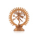Natraj Statue With Base - 6 x 5 Inches | Panchaloha Statue/ Nataraj Murti/ Natraja Murti for Pooja/ 435 Gms - Panchaloha Murties
