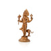 Shiva Statue - 5.5 x 3 Inches | Panchaloha Statue/ Kala Bhairava Statue/ Kaal Bhairav Statue for Pooja/ 360 Gms - Panchaloha Murties