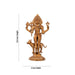 Shiva Statue - 5.5 x 3 Inches | Panchaloha Statue/ Kala Bhairava Statue/ Kaal Bhairav Statue for Pooja/ 360 Gms - Panchaloha Murties