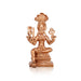 Mariamman Statue - 3 x 1.75 Inches | Panchaloha Statue/ Sitting Mariamman Idol for Pooja/ 85 Gms Approx - Panchaloha Murties